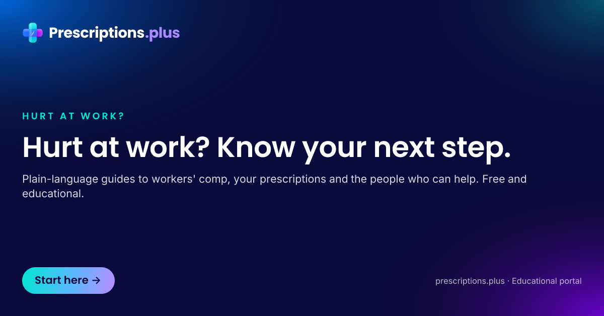 Injured at work — Hurt at work? Know your next step. (1200x628)
